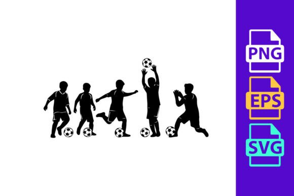 A Crafter's Review of the Soccer Player SVG Graphics