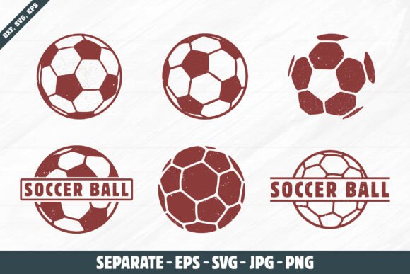 A Distressed Soccer Ball SVG Review for Editorial Graphics & Crafts