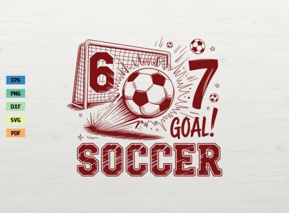 An Honest Crafter’s Review of the Six Seven Soccer Shirt Graphic