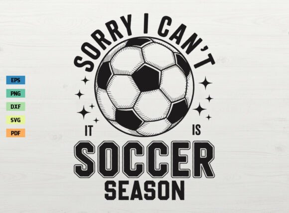 Crafting a Soccer Season SVG Graphic for Commercial Use