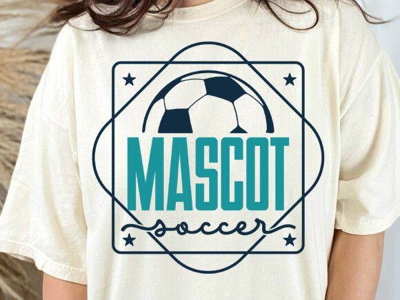 Crafting Dynamic Sports Graphics with a Soccer Mascot SVG