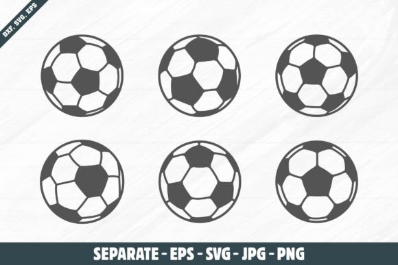 Crafting Strong Brand Graphics with Soccer Ball Silhouettes