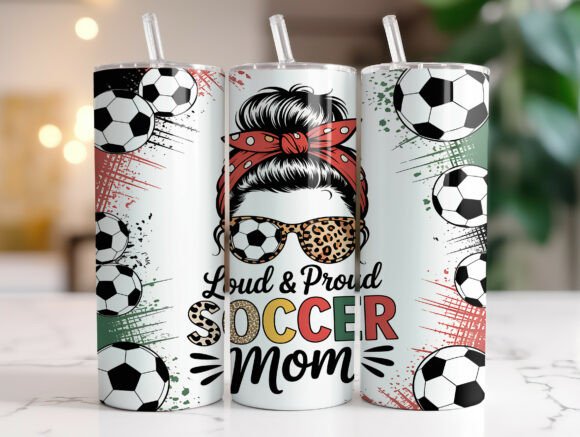 Proud Soccer Mom Tumbler Wraps Graphics Review