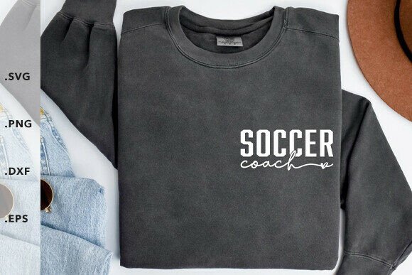 Soccer Coach SVG Graphics & Graphic Templates
