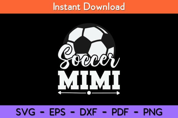 Soccer Mimi Game Day Graphics for Craft Makers