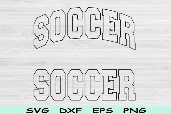 Soccer SVG Cut Files for Crafts and Graphics