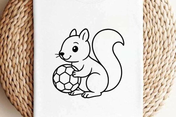 Squirrel Soccer Clipart: A Graphics Designer's Review